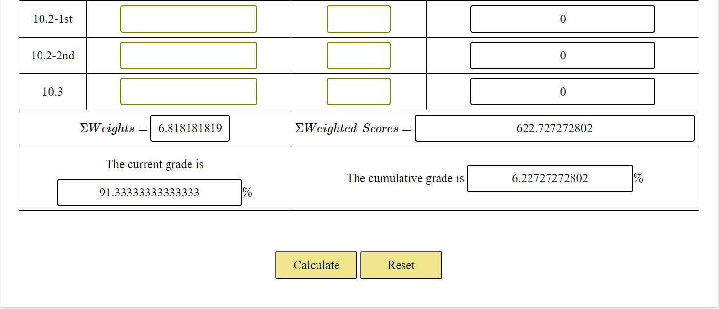 MLS Grade Example: Part 2